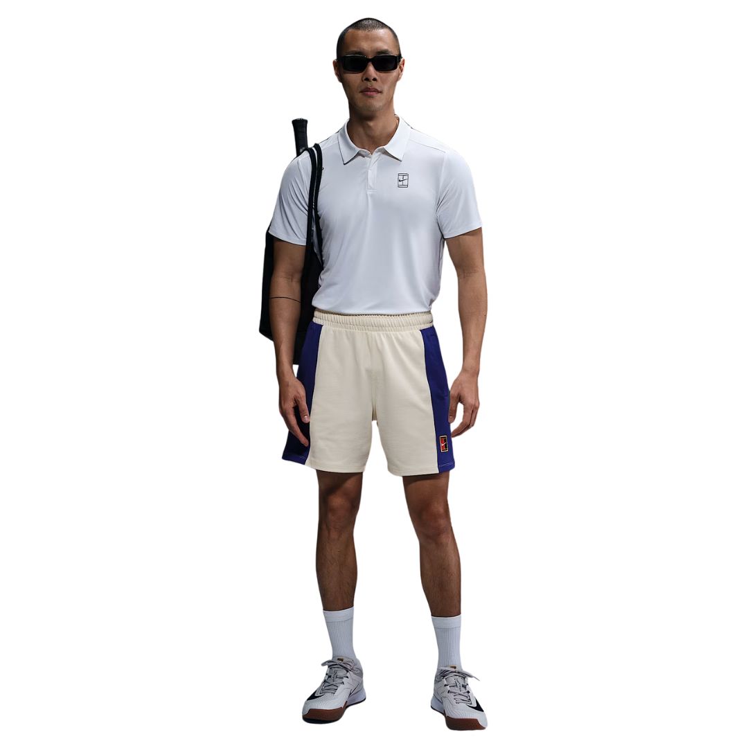 Nike Court Heritage Shorts Pale Ivory/Deep Night